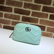 Gucci Marmont GG Mint Green Cosmetic Case