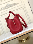 Louis Vuitton Montaigne MM Empreinte Noir Red Leather Bag