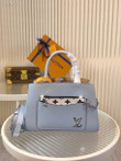 Louis Vuitton Marelle BB Bleu Nuage Blue Tote Bag
