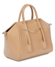 Givenchy Antigona Lock Handle Bag Leather Caramel