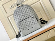 Louis Vuitton Racer Backpack In Gray