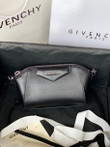 Givenchy Antigona Beauty Clutch Bag Leather In Black