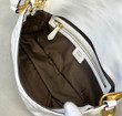 Fendi Iconic Baguette Medium Bag Lambskin In White