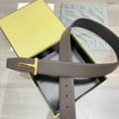 Tom Ford T Icon Reversible Brown Leather Belt