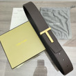 Tom Ford T Icon Reversible Brown Leather Belt
