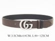 Gucci GG Marmont Reversible Slim Belt In Silver - Black Brown
