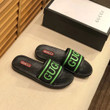 Classic Gucci Pursuit Slide In Green And Black