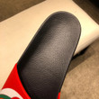 Gucci Gg Red White And Black Gucci Pursuit Slides