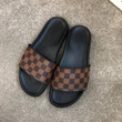 Louis Vuitton Brown Crossover Waterfront Mule Slides