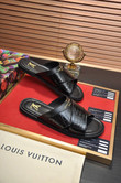 Louis Vuitton Foch Mule Slides In Black