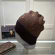 Louis Vuitton My Monogram Eclipse Beanie Hat In Caramel
