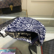 Louis Vuitton Since 1854 Fabric Beanie Hat In Navy
