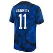 USA National Team FIFA World Cup Qatar 2022 Patch Aaronson #11 - Away Youth Jersey