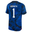 USA National Team FIFA World Cup Qatar 2022 Patch Ethan Horvath #1 - Away Youth Jersey