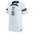 USA National Team FIFA World Cup Qatar 2022 Patch Christian Pulisic #10 - Home Youth Jersey