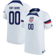 USA National Team 2022-23 Qatar World Cup #00 Home Youth Jersey - White