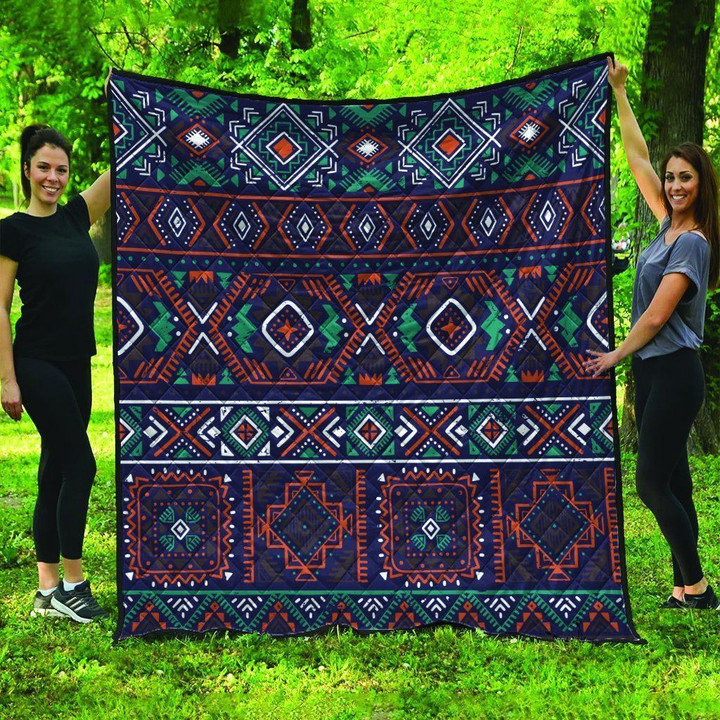 Native American Premium Quilt Native Pattern Version 43