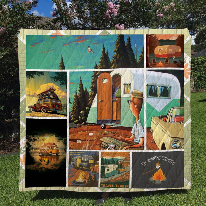 Camping Quilt Blanket