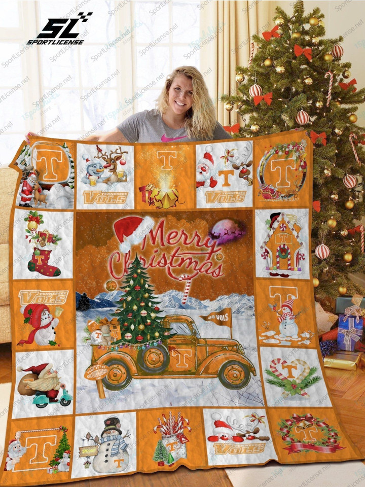 Bl Tv Christmas Truck Quilt Blanket