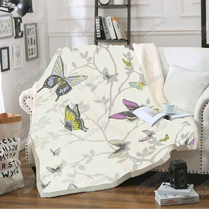 Butterfly Fleece Blanket