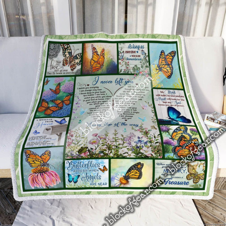 I Never Left You, Butterfly Sofa Throw Blanket