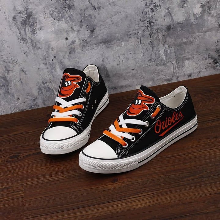 Baltimore Orioles MLB Baseball 1 Gift For Fans Low Top Custom Canvas Shoes