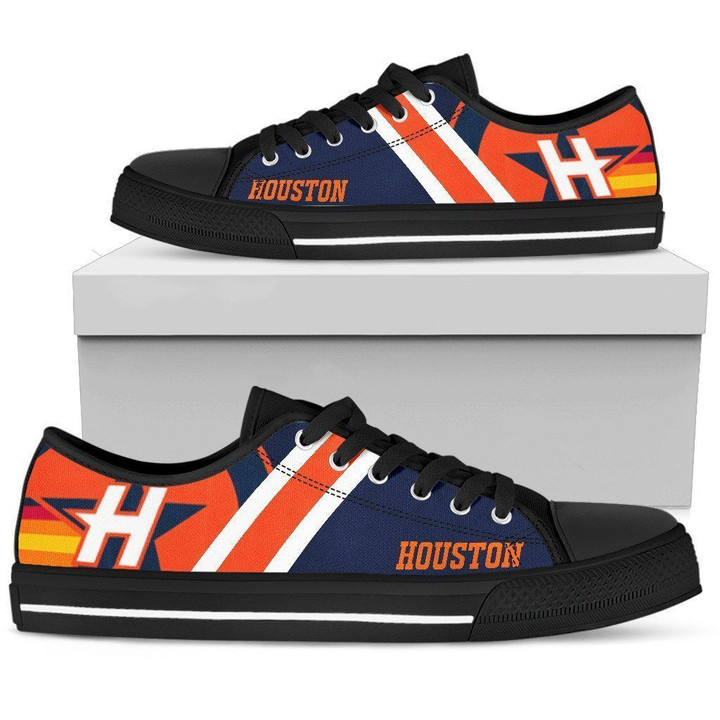 Houston Astros MLB Baseball Low Top Sneakers Low Top Shoes