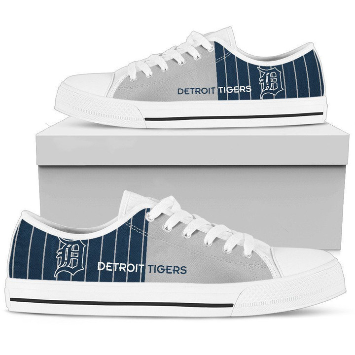 Detroit Tigers MLB Baseball 1 Low Top Sneakers Low Top Shoes