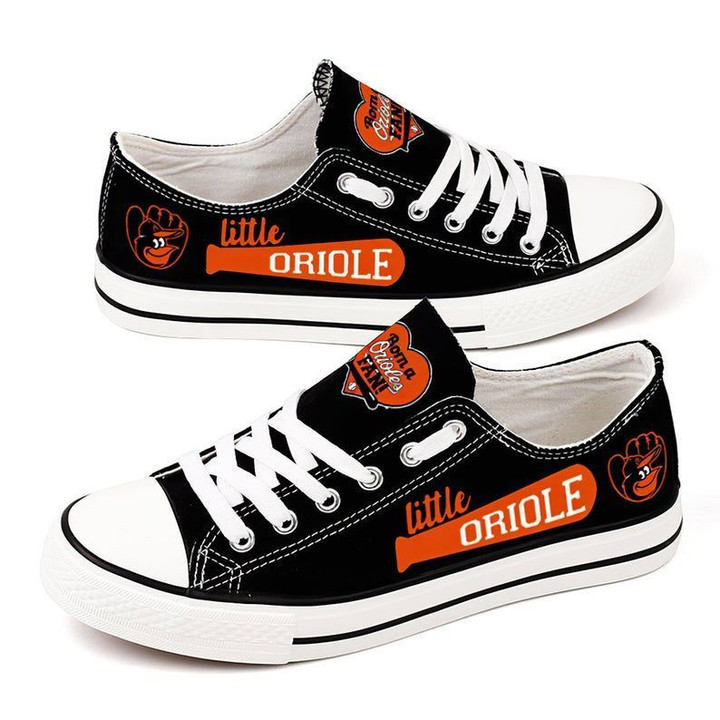 Baltimore Orioles MLB Baseball 2 Gift For Fans Low Top Custom Canvas Shoes