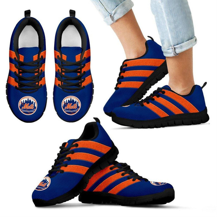 New York Mets Sneakers Splendid Line Sporty Sneaker Running Shoes Sneaker Boots Shoes