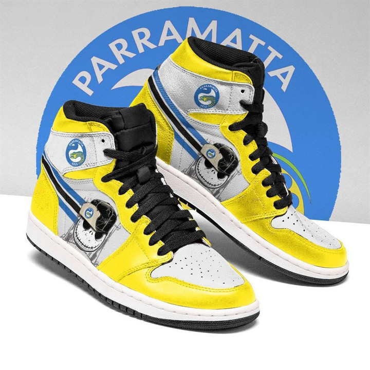 Parramatta Eels Nrl Football Air Jordan Shoes Sport Sneaker Boots Shoes