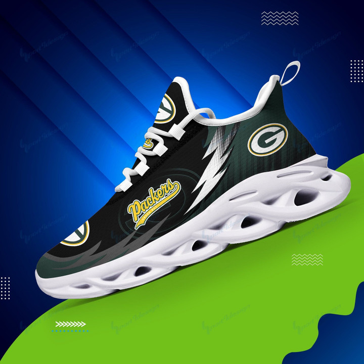 Green Bay Packers Yezy Running Sneakers 173
