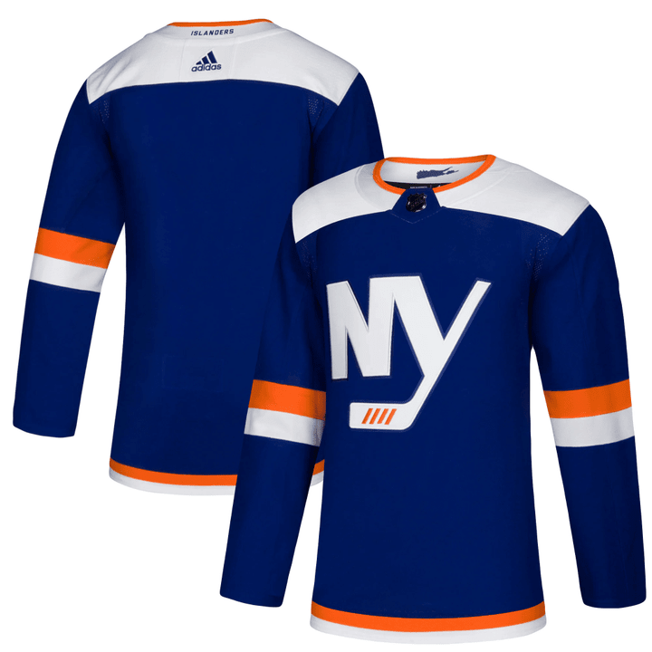 Men's Blue New York Islanders Alternate Blank Jersey Jersey