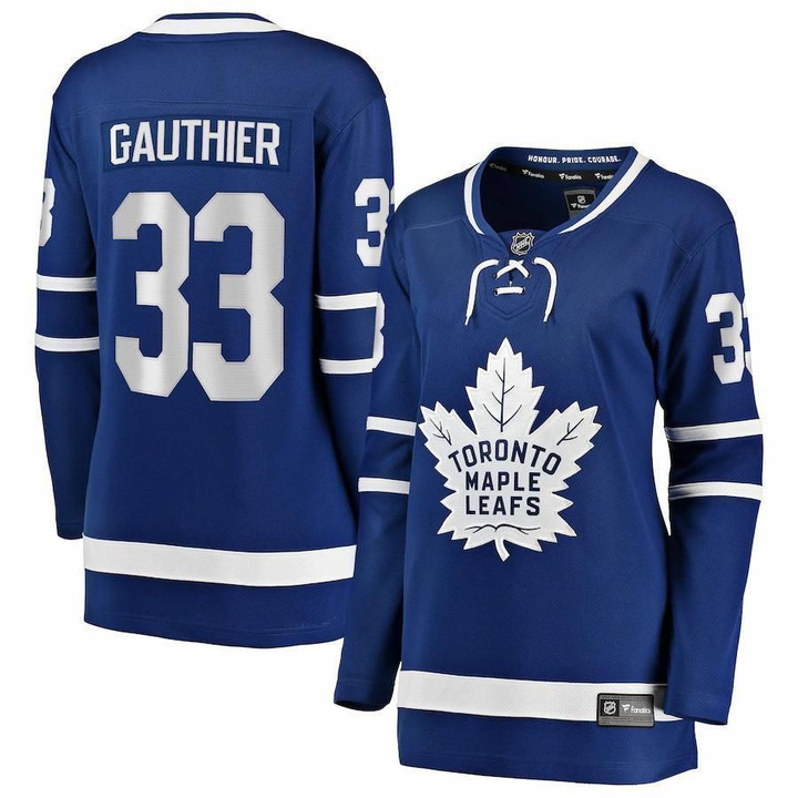 Frederik Gauthier Toronto Maple Leafs Women's Home Breakaway Player Jersey - Blue