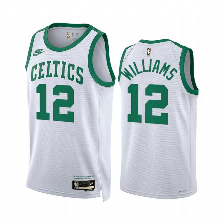 Grant Williams Boston Celtics 2021-22 Classic Edition White #12 Jersey Year Zero - Men Jersey