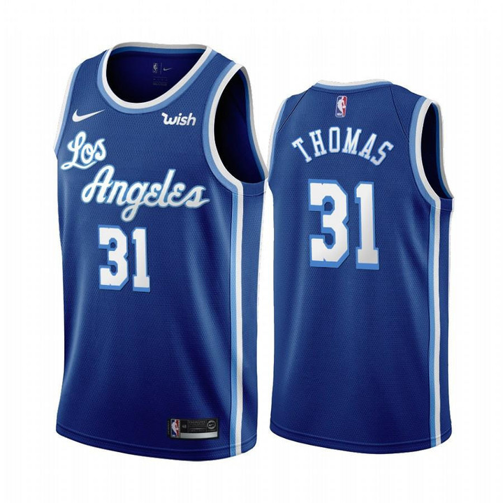 Isaiah Thomas Los Angeles Lakers 2021-22 Classic Edition Blue #31 Jersey - Men Jersey