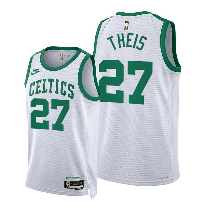 Daniel Theis #27 Boston Celtics 2022 Classic Edition White Jersey Year Zero - Men Jersey