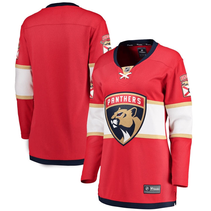 Women's Red Florida Panthers Breakaway Home Jersey Jersey