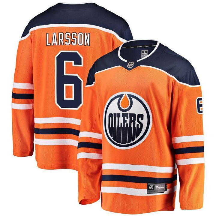 Adam Larsson Edmonton Oilers Breakaway Player Jersey - Orange