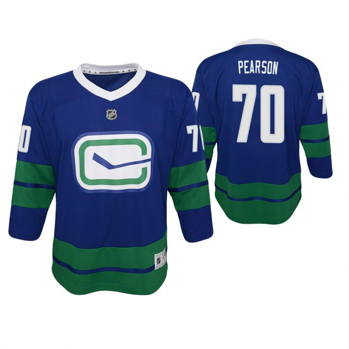 Youth Jersey Vancouver Canucks Tanner Pearson #70 Jersey Youth Alternate Premier Player Jersey