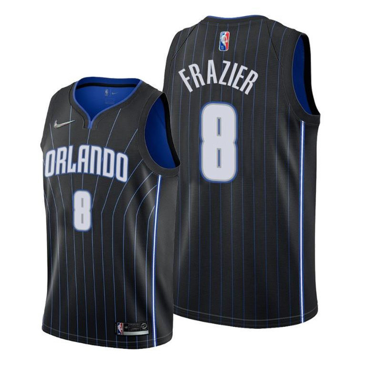 Tim Frazier #8 Orlando Magic 2021-22 Statement Edition Navy Jersey NBA75th Season - Men