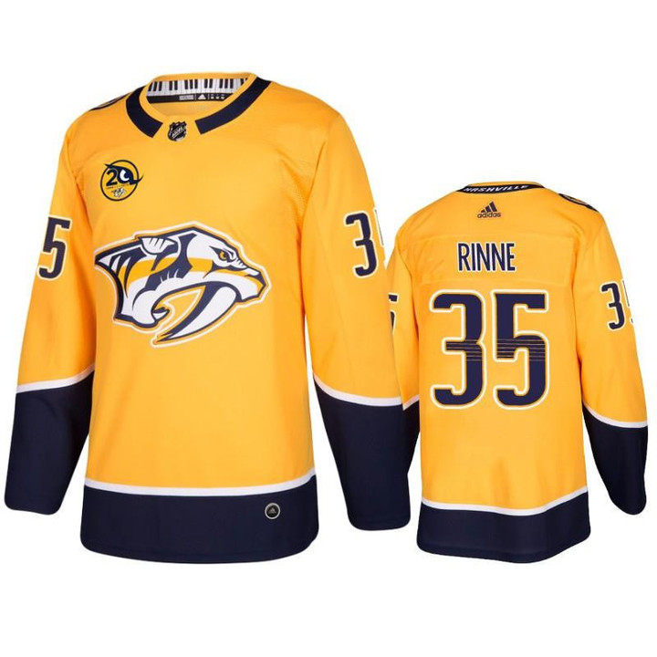 Nashville Predators Pekka Rinne #35 Home Gold Jersey Jersey