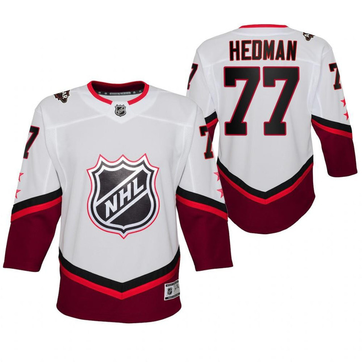 Tampa Bay Lightning Victor Hedman #77 White 2022 All-Star Eastern Jersey Youth