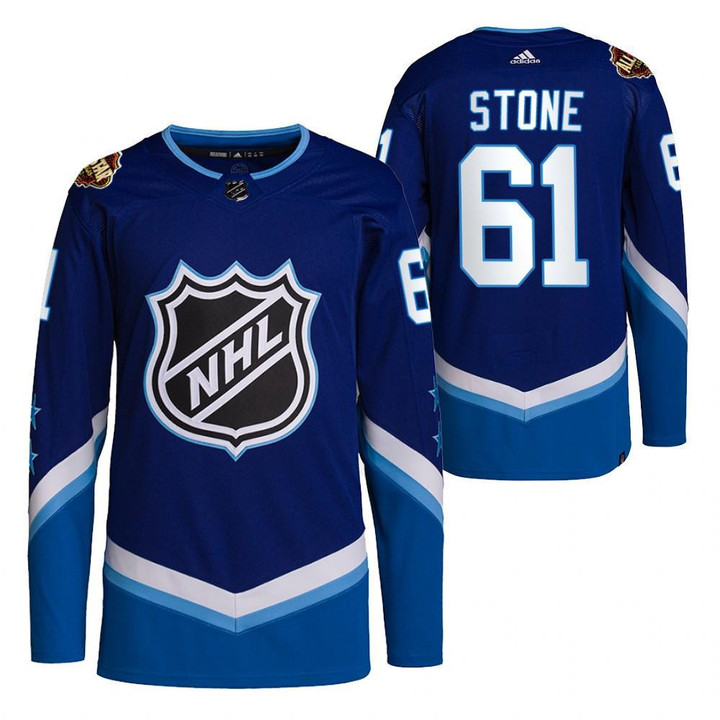 Men Vegas Golden Knights Mark Stone 2022 All-Star Blue #61 Jersey Primegreen