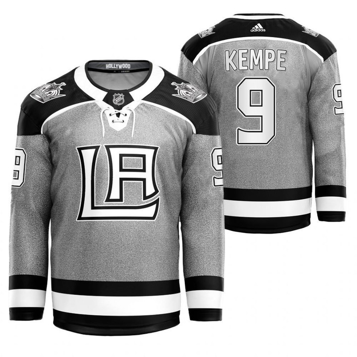 Men's Adrian Kempe #9 Los Angeles Kings City Concept 2021 Jersey Black Special Edition Jersey