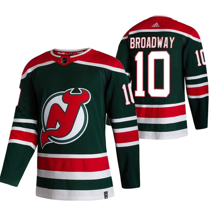 New Jersey Devils #10 Jimmy Hayes Honor Broadway Green Jersey Special Edition Jersey