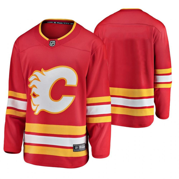 Men's Calgary Flames Alternate Red Jersey Jersey