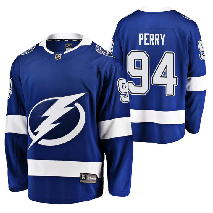 Lightning Corey Perry #94 Jersey Home Blue Player Men Jersey