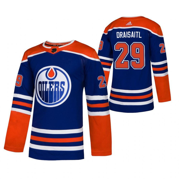 Men's Edmonton Oilers Leon Draisaitl #29 Royal Alternate Player Jersey Jersey