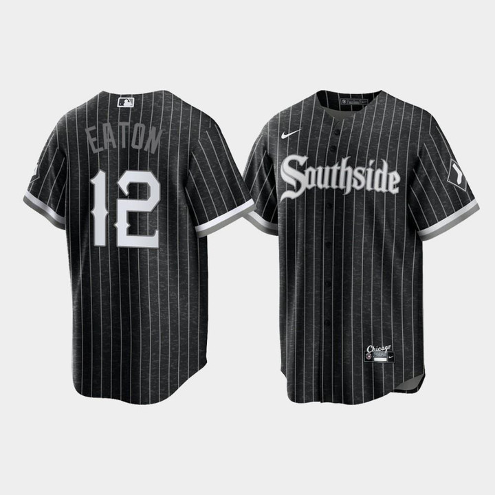 Adam Eaton #12 Chicago White Sox Black 2021 City Connect Jersey Jersey